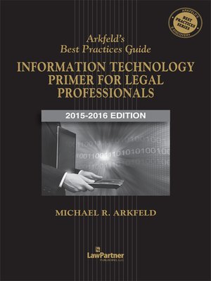 cover image of Arkfeld's Best Practices Guide